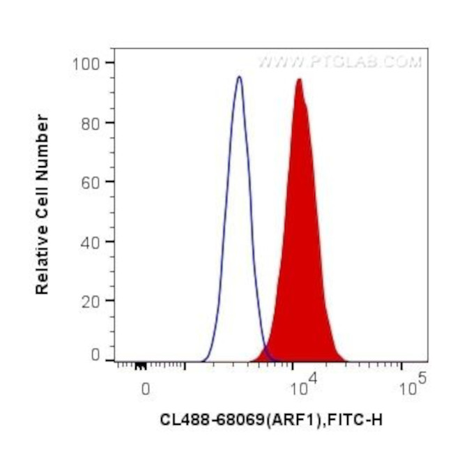 ARF1 Antibody in Flow Cytometry (Flow)