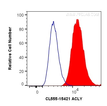 ACLY Antibody in Flow Cytometry (Flow)