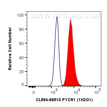 PYCR1 Antibody in Flow Cytometry (Flow)