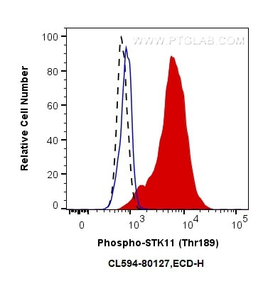 Phospho-STK11 (Thr189) Antibody in Flow Cytometry (Flow)