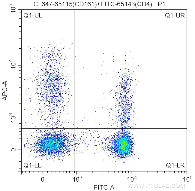 CD161 Antibody in Flow Cytometry (Flow)