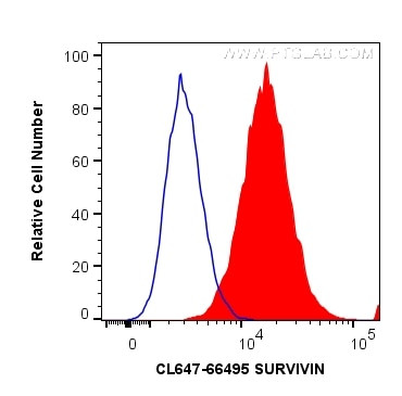 SURVIVIN Antibody in Flow Cytometry (Flow)