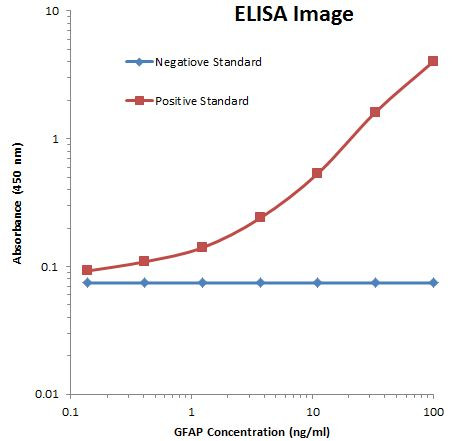 GFAP Antibody in ELISA (ELISA)