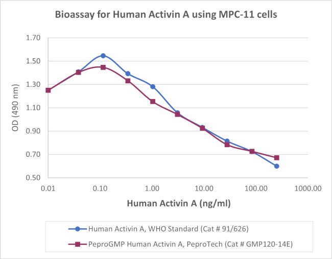 PeproGMP® Human Activin A Protein in Functional Assay (Functional)