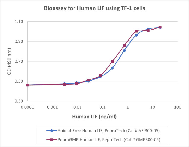 PeproGMP® Human LIF Protein in Functional Assay (FN)