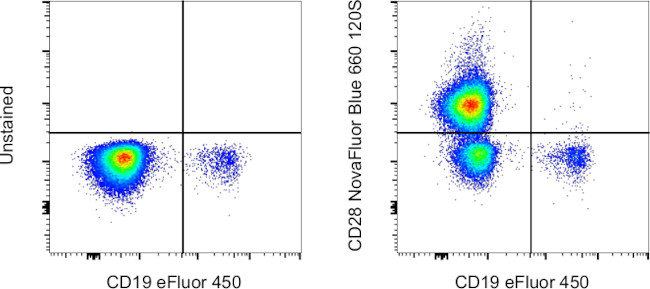 CD28 Antibody in Flow Cytometry (Flow)