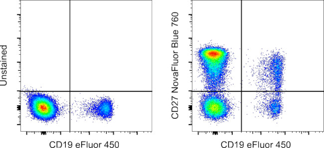 CD27 Antibody in Flow Cytometry (Flow)