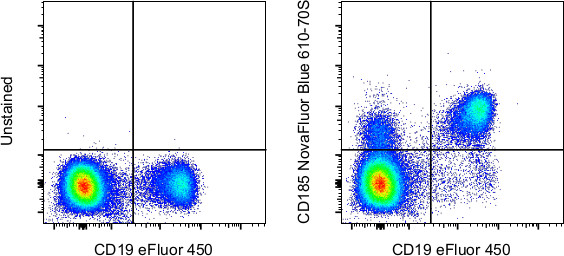 CD185 (CXCR5) Antibody in Flow Cytometry (Flow)