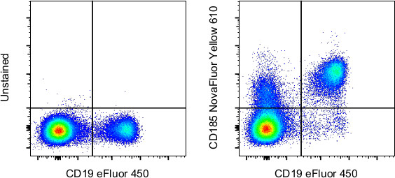 CD185 (CXCR5) Antibody in Flow Cytometry (Flow)