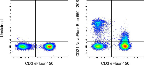 CD21 Antibody in Flow Cytometry (Flow)