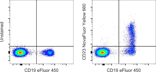 CD23 Antibody in Flow Cytometry (Flow)