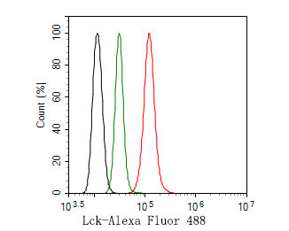 Lck Antibody in Flow Cytometry (Flow)