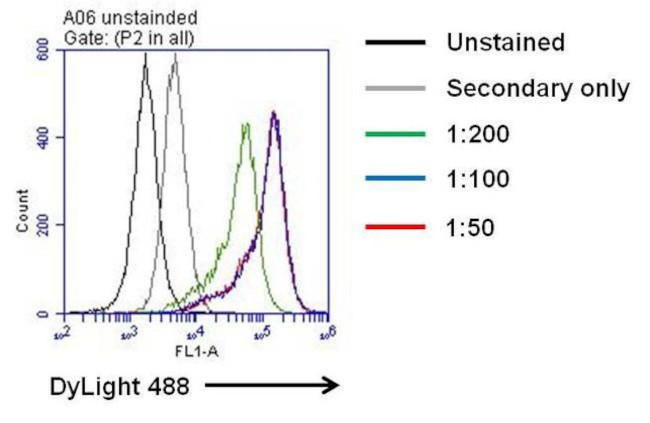 IL-6 Antibody in Flow Cytometry (Flow)