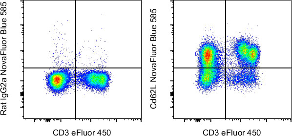 CD62L (L-Selectin) Antibody in Flow Cytometry (Flow)