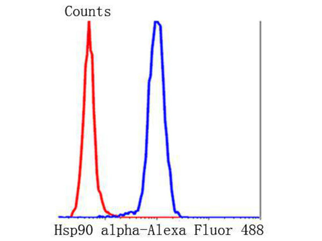 Hsp90 alpha Antibody in Flow Cytometry (Flow)