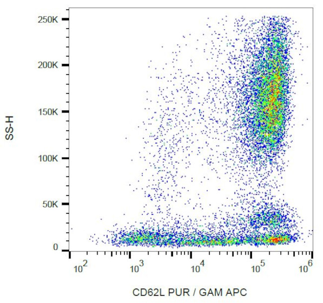 CD62L Antibody in Flow Cytometry (Flow)