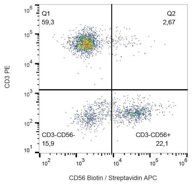 CD56 Antibody in Flow Cytometry (Flow)