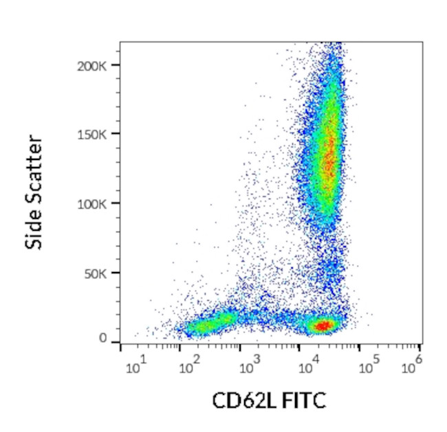 CD62L Antibody in Flow Cytometry (Flow)