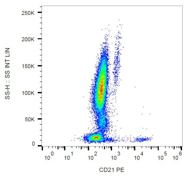 CD21 Antibody in Flow Cytometry (Flow)