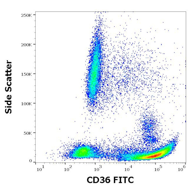 CD36 Antibody in Flow Cytometry (Flow)