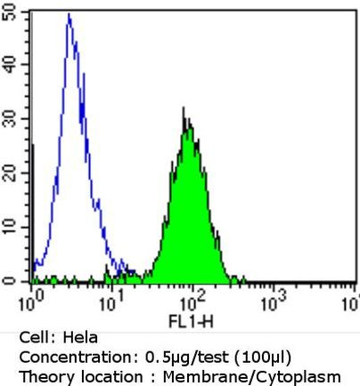 EGFR Antibody in Flow Cytometry (Flow)