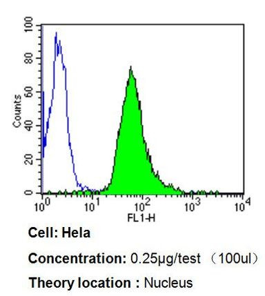 Ku70 Antibody in Flow Cytometry (Flow)