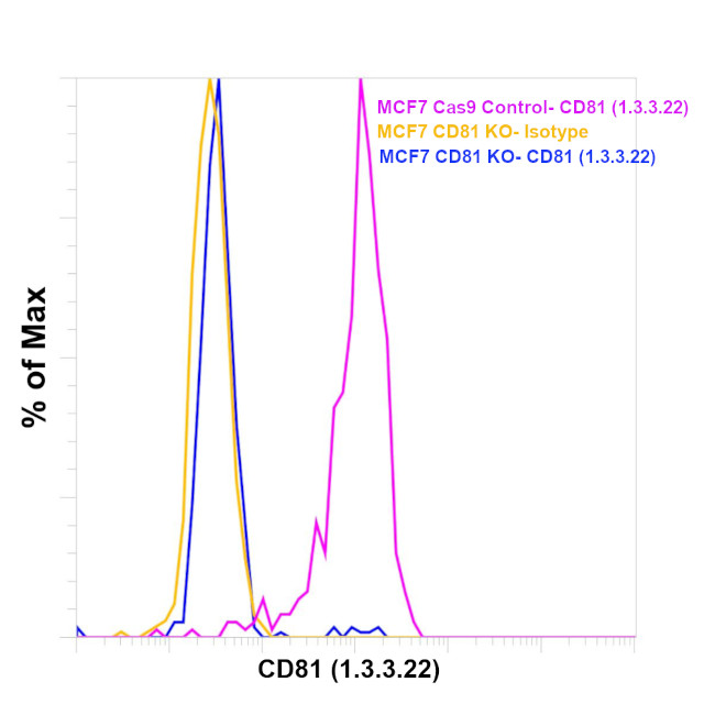 CD81 Antibody in Flow Cytometry (Flow)