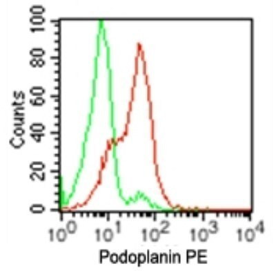 Podoplanin Antibody in Flow Cytometry (Flow)