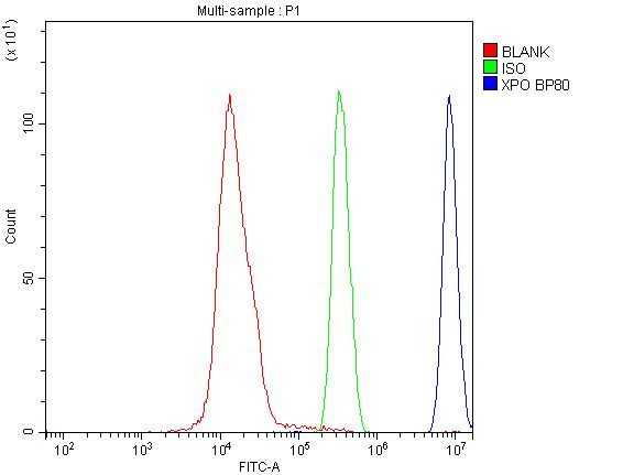 CRM1 Antibody in Flow Cytometry (Flow)