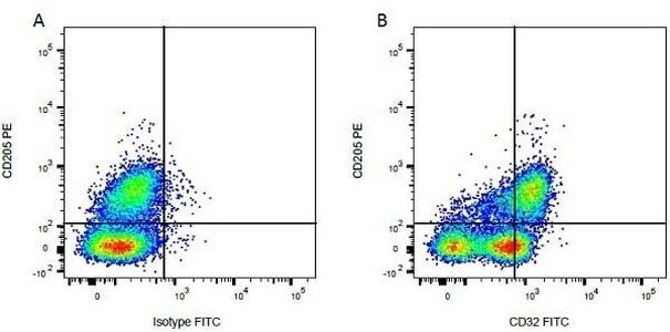 CD32 Antibody in Flow Cytometry (Flow)