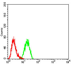 c-Mpl Antibody in Flow Cytometry (Flow)