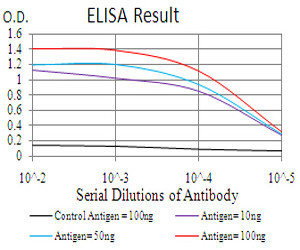 KDM5B Antibody in ELISA (ELISA)