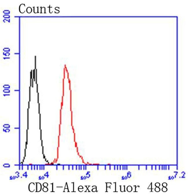 CD81 Antibody in Flow Cytometry (Flow)