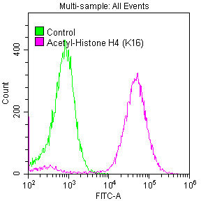 H4K16ac Antibody in Flow Cytometry (Flow)