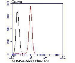 KDM5A Antibody in Flow Cytometry (Flow)