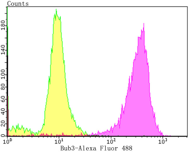 Bub3 Antibody in Flow Cytometry (Flow)