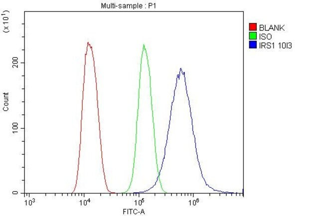 IRS1 Antibody in Flow Cytometry (Flow)