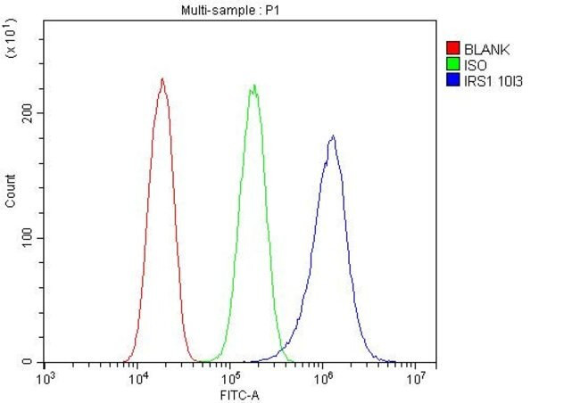 IRS1 Antibody in Flow Cytometry (Flow)