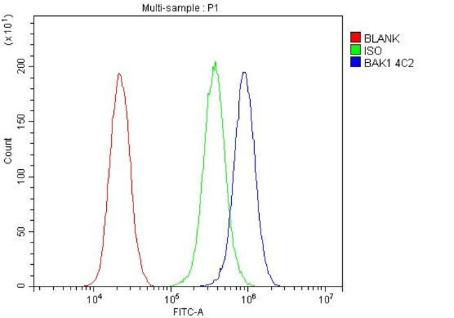 BAK1 Antibody in Flow Cytometry (Flow)