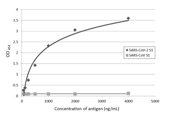 SARS-CoV-2 Spike Protein S1 Antibody in ELISA (ELISA)