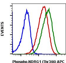 Phospho-NDRG1 (Thr346) Antibody in Flow Cytometry (Flow)