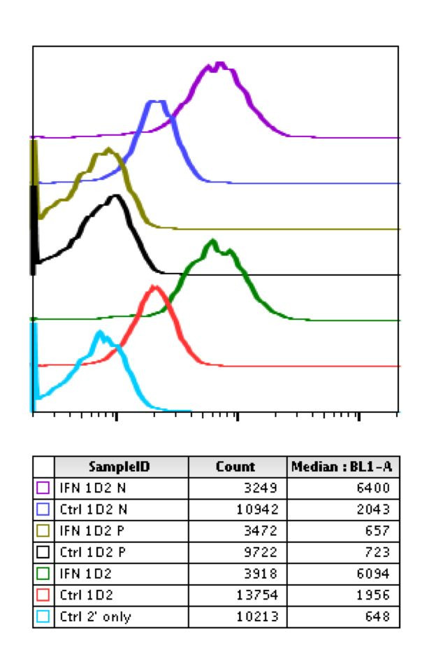 Phospho-Ship2 (Tyr1135) Antibody in Flow Cytometry (Flow)