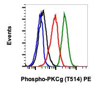 Phospho-PKC gamma (Thr514) Antibody in Flow Cytometry (Flow)