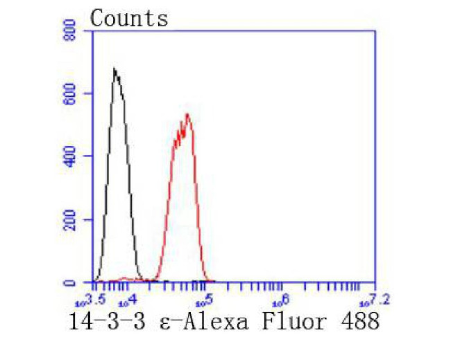 14-3-3 epsilon Antibody in Flow Cytometry (Flow)