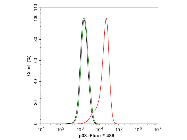 p38 MAPK Antibody in Flow Cytometry (Flow)