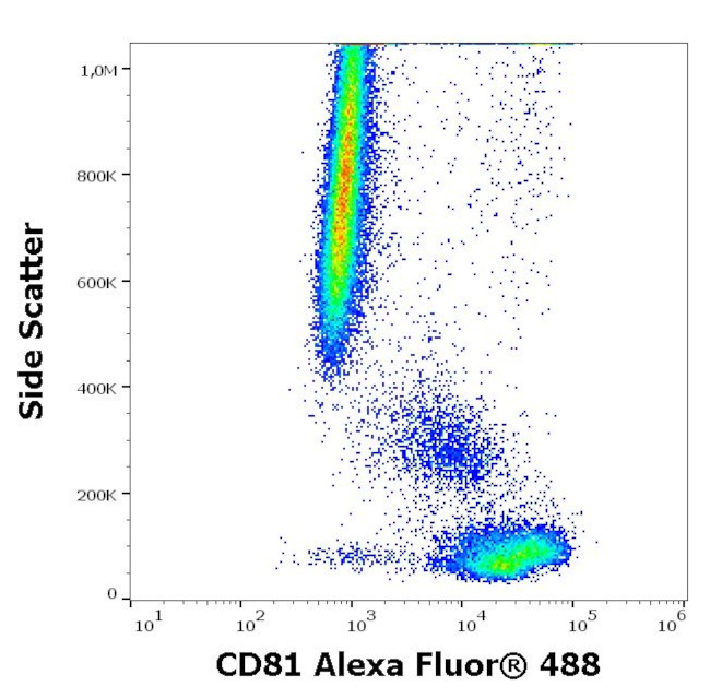 CD81 Antibody in Flow Cytometry (Flow)