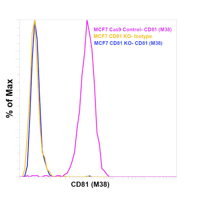 CD81 Antibody in Flow Cytometry (Flow)