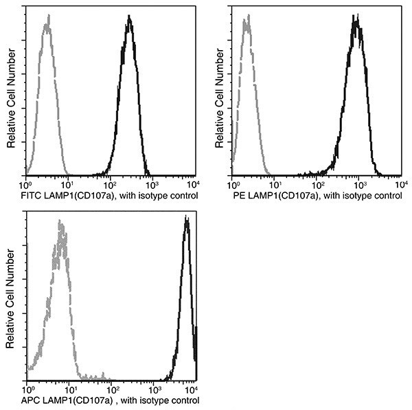 LAMP1 Antibody in Flow Cytometry (Flow)