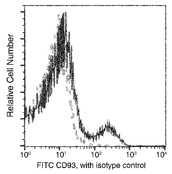 CD93 Antibody in Flow Cytometry (Flow)