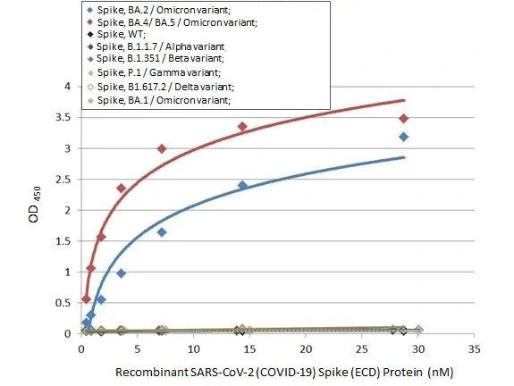 SARS-CoV-2 Spike Protein RBD Omicron Antibody in ELISA (ELISA)